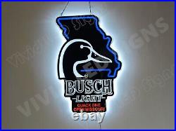 Missouri State Flying Duck Quack Beer Lager 20 Vivid LED Neon Sign Wall Decor Missouri State Flying Duck Quack Beer Lager 20 Vivid LED Neon Sign Wall Decor
