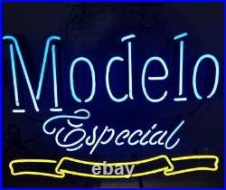 Modelo Especial Football Player Acrylic 20"x16" Neon Sign Lamp Light With Dimmer