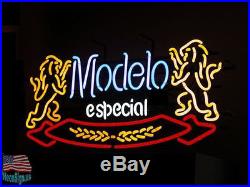 Modelo Especial Pale Lager Beer Pub Bar Neon Sign 24x20 From USA