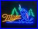Neon-Light-Sign-Lamp-For-Miller-Lite-Beer-24x20-Fishing-Get-Hooked-Fish-Trees-01-ubbu