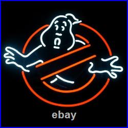 Neon Sign Ghostbusters Real Glass Beer Bar Pub Store Party Homeroom Decor 19x15