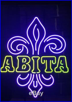 New Abita Beer Man Cave Neon Light Sign 20x16