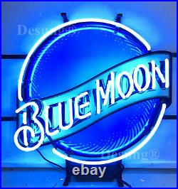 New Blue Moon Beer CA Lamp Neon Light Sign 20 HD Vivid Printing