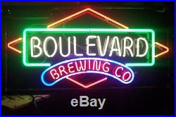 New Boulevard Brewing Co Beer Bar Decor Artwork Neon Sign 24x20
