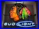 New-Bud-Chicago-Blackhawks-Neon-Light-Sign-20x16-Beer-Bar-Real-Glass-Artwork-01-ao