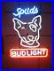 New-Bud-Spuds-Mackenzie-Neon-Light-Sign-17x14-Man-Cave-Beer-Real-Glass-01-obv