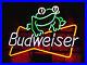 New-Budweiser-Frog-Pub-Beer-Bar-Man-Cave-Neon-Light-Sign-20x16-01-aus