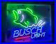 New-Busch-Light-Beer-Bass-Fish-20x16-Lamp-Neon-Sign-Bar-Real-Glass-Decor-01-nev