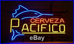 New CERVEZA PACIFICO Beer Bar Neon Light Sign 17x14
