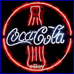 New COCA COLA BOTTLE Soft Drink Beer Bar Neon Sign 16x16