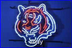 New Cincinnati Bengals Neon Sign 20 Light Lamp Decor Wall Poster Beer Bar Club New Cincinnati Bengals Neon Sign 20 Light Lamp Decor Wall Poster Beer Bar Club