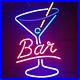 New-Cocktails-Martini-Cup-Neon-Light-Sign-17X14-Lamp-Real-Glass-Beer-Bar-Decor-01-xbds