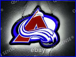 New Colorado Avalanche Beer LED Neon Sign 14 Light Lamp Windows Wall Decor