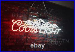 New Coors Mountain Beer Neon Light Sign 16x13 HD Vivid Printing Technology