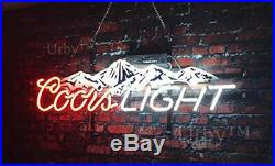 New Coors Mountain Beer Neon Light Sign 19 HD Vivid Printing Technology