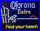 New-Corona-Extra-Find-Your-Beach-Neon-Light-Sign-20x16-Lamp-Bar-Beer-01-bup