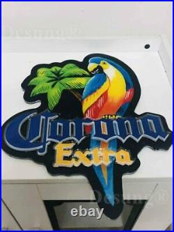 New Corona Extra Parrot Palm Tree 3D LED Neon Light Sign 17 Beer Bar Lamp