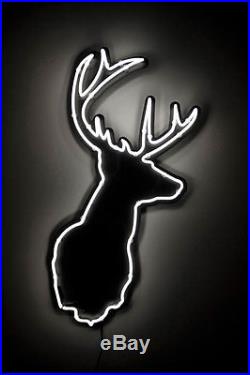 New Deer Head Wall Decor Beer Bar Neon Sign 20x16