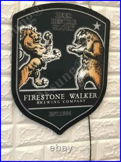 New Firestone Walker Brewing Company 3D LED Neon Light Sign 17 Beer Bar Lamp