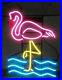 New-Flamingo-Neon-Sign-17x14-Beer-Bar-Pub-Gift-Light-Artwork-Glass-Decor-01-rdky