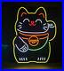 New-Fortune-Cat-Neon-Sign-20x16-Beer-Cave-Artwork-Gift-Real-Glass-Handmade-01-gsdt