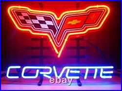New Garage Open Muscle Car Auto Neon Light Sign 17x14 Beer Cave Gift Lamp