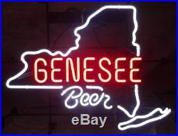 New Genesee Beer New York Neon Light Sign 17x14