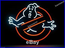 New Giant Nice Ghostbuster HANDCRAFT Real Glass BEER BAR PUB NEON LIGHT SIGN