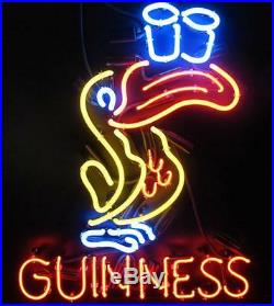 New Guinness Toucan Beer Pub Neon Sign 17x14