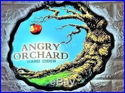 New Hard Cider Angry Orchard 3D LED Neon Light Sign 17 Beer Bar Wall Decor