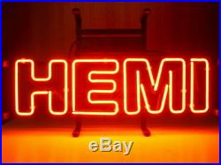 New Hemi Logo Beer Bar Neon Sign 20x16