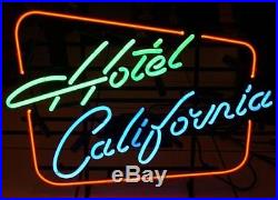 New Hotel California Music Bar Pub Beer Neon Sign 17x14 Ship From USA