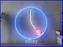 New It's 5 O'clock Somewhere Beer Bar Neon Sign Home Decor Art Light With Dimmer