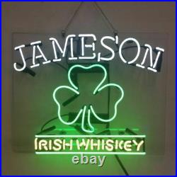 New Jameson Irish Whiskey Beer Neon Light Sign Lamp 19x15 Acrylic
