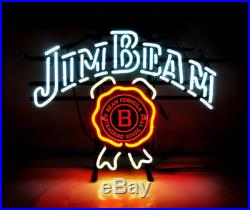 New Jim Beam Whiskey Bar Beer Neon Sign 17x14