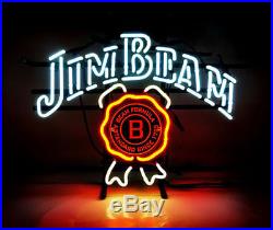 New Jim Beam Whiskey Beer Bar Neon Light Sign 17x14