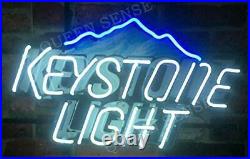 New Keystone Light Mountain Beer Neon Light Sign 17x14 HD Vivid Printing