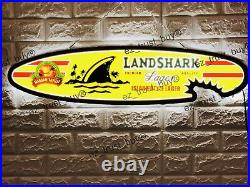 New Landshark Lager Fin Beer 3D LED Neon Sign 32