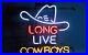 New-Long-Live-Cowboys-Hat-Neon-Light-Sign-20x16-Lamp-Beer-Gift-Bar-Real-Glass-01-es