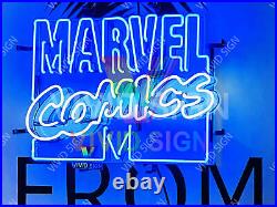 New Marvel Comics 20x16 Neon Lamp Sign Light With HD Vivid Printing