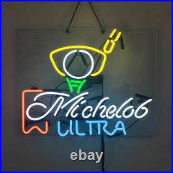 New Michelob Ultra Golf Beer Acrylic Lamp Neon Light Sign 19x15