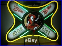 New Miller High Life Beer Neon Light Sign 19x15