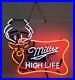 New-Miller-High-Life-Deer-Beer-Neon-Light-Sign-Lamp-19x15-Acrylic-01-uyyb