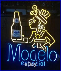 New Modelo Especial Beer Neon Sign 24x20 Ship From USA