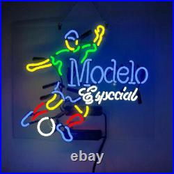 New Modelo Especial Soccer Beer Acrylic Lamp Neon Light Sign 19x15