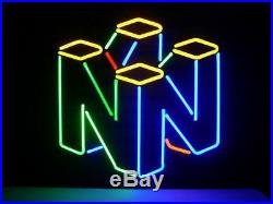 New NINTENDO 64 Game Room Beer Light Neon Sign 17x14