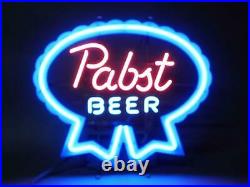 New Pabst Blue Ribbon Beer Neon Sign Home Wall Decor Bar Pub Gift 20x16