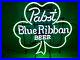 New-Pabst-Blue-Ribbon-Clover-Beer-Man-Cave-Neon-Light-Sign-20x16-Real-Glass-01-lqqq