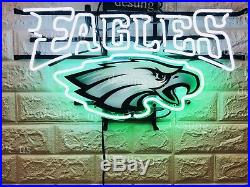 New Philadelphia Eagles Beer Can Neon Sign 20 with HD Vivid Printing Technology