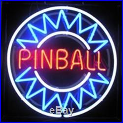New Pinball Game Arcade Game Room Beer Neon Sign 16x16 Ship From USA